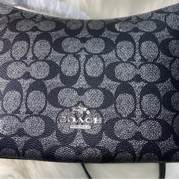 Coach 🩶🖤🩶 signature purse New - Picture 3 of 16